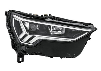 VAN WEZEL Forlygte 0372966 højre for AUDI