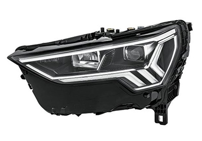 VAN WEZEL Forlygte 0372965 venstre for AUDI