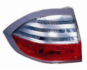 VAN WEZEL Baglygte 1887931 venstre for FORD