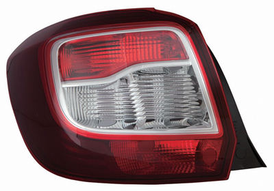 VAN WEZEL Baglygte 1507933 venstre for DACIA