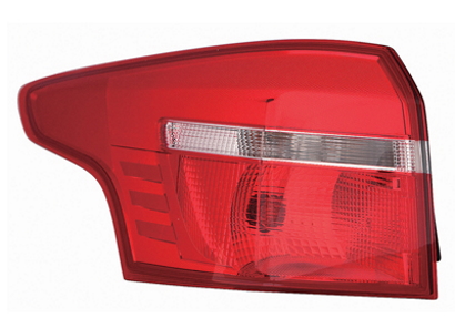 VAN WEZEL Baglygte 1948931 venstre for FORD