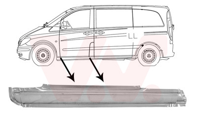 VAN WEZEL Panel 3080101 venstre