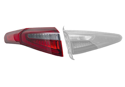 VAN WEZEL Baglygte 0125921 LED venstre for ALFA ROMEO