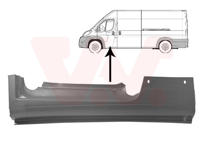 VAN WEZEL Panel 1651101 venstre
