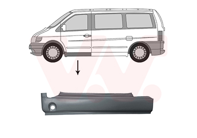 VAN WEZEL Panel 3078103 foran til venstre