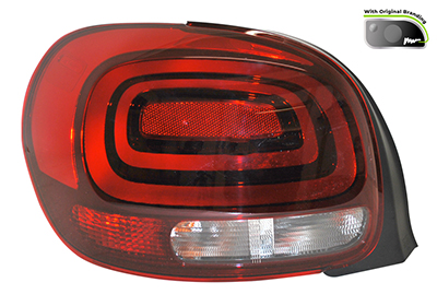 VAN WEZEL Baglygte 0937931 venstre for CITROËN/PEUGEOT