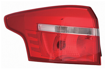 VAN WEZEL Baglygte 1948921 venstre for FORD
