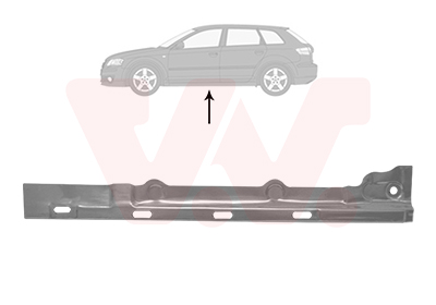 VAN WEZEL Panel 5894107 venstre for VW