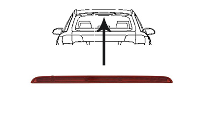 VAN WEZEL Ekstra bremselygte 0318929 for AUDI