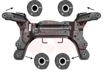 VAN WEZEL Forbro 8245690 foran for HYUNDAI
