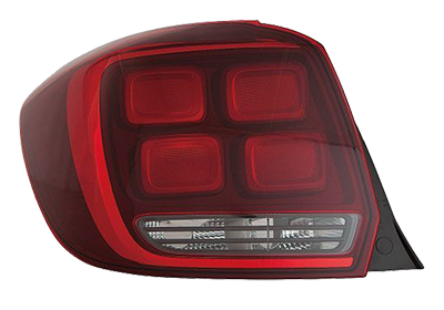 VAN WEZEL Baglygte 1508921 venstre for RENAULT