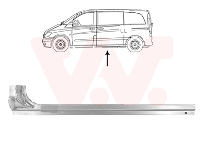 VAN WEZEL Panel 3081109 ydre