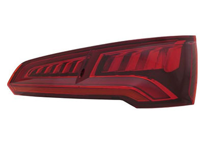 VAN WEZEL Baglygte 0391922 LED højre for AUDI
