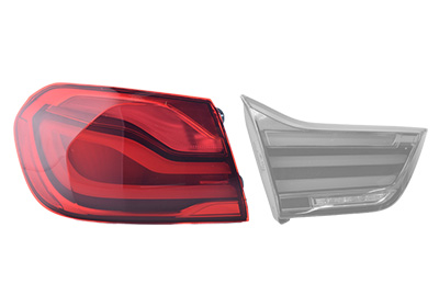 VAN WEZEL Baglygte 0590921u LED venstre for BMW