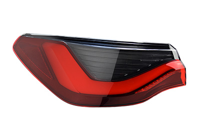 VAN WEZEL Baglygte 0540925u venstre for BMW
