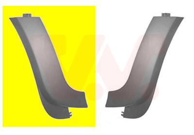 VAN WEZEL Spoiler 0502502 foran til højre for MINI