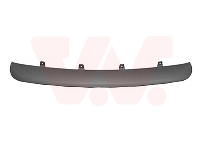 VAN WEZEL Pynte-/beskyttelsesliste, kofanger 0689580 foran for BMW