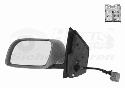 VAN WEZEL Sidespejl 5827807 venstre for VW