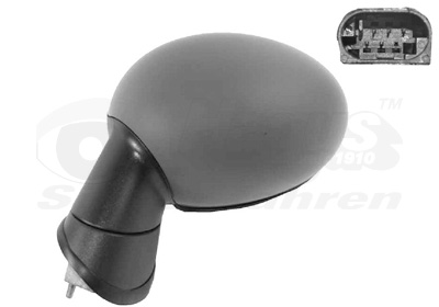 VAN WEZEL Sidespejl 0506807 venstre for MINI