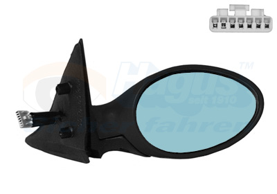 VAN WEZEL Sidespejl 0156808 højre for ALFA ROMEO