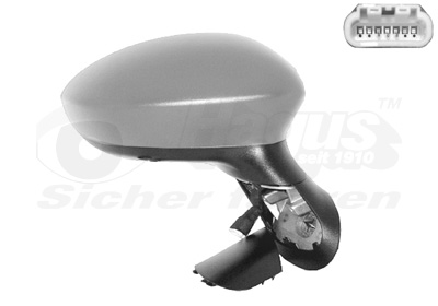 VAN WEZEL Sidespejl 1624816 højre for FIAT