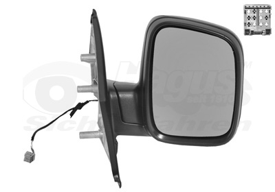 VAN WEZEL Sidespejl 5896808 højre for VW