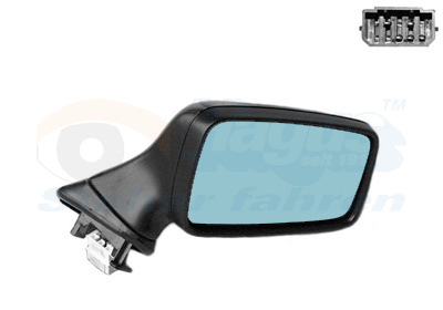 VAN WEZEL Sidespejl 0320808 højre for AUDI