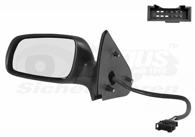 VAN WEZEL Sidespejl 4914807 venstre for VW