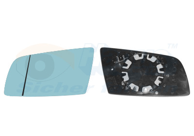 VAN WEZEL Spejlglas, udvendig spejl 0655837 venstre for BMW