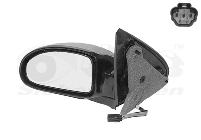 VAN WEZEL Sidespejl 1858817 venstre for FORD