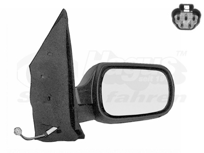 VAN WEZEL Sidespejl 1805808 højre for FORD