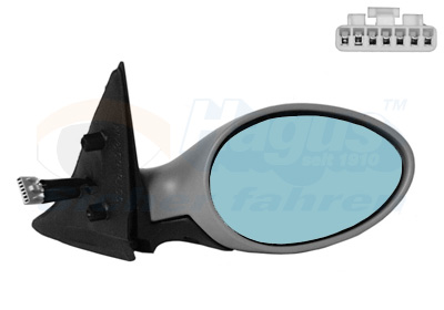VAN WEZEL Sidespejl 0156818 højre for ALFA ROMEO