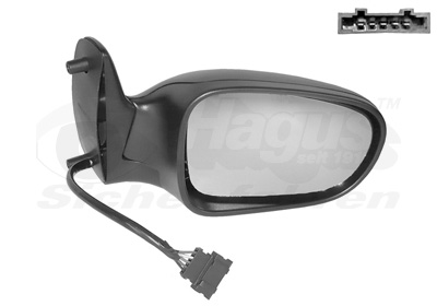 VAN WEZEL Sidespejl 1867808 højre for FORD VW