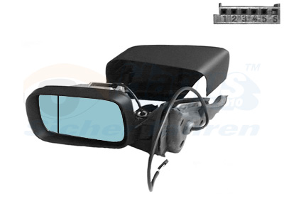 VAN WEZEL Sidespejl 0646805 venstre for BMW