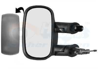 VAN WEZEL Sidespejl 1636803 venstre for FIAT