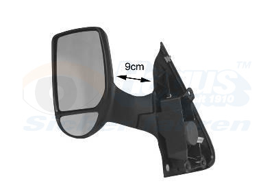 VAN WEZEL Sidespejl 1898801 venstre for FORD