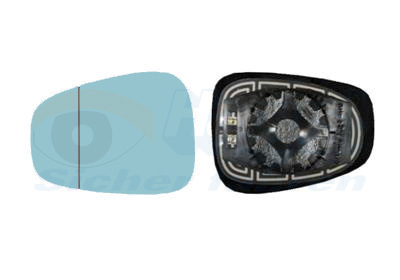 VAN WEZEL Spejlglas, udvendig spejl 0113837 venstre for ALFA ROMEO