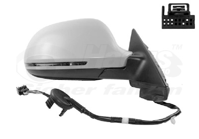 VAN WEZEL Sidespejl 0334806 højre for AUDI
