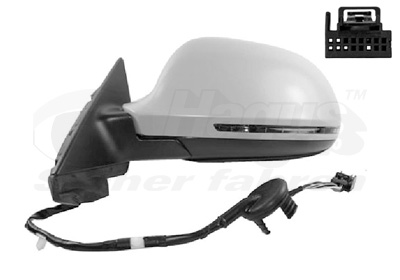 VAN WEZEL Sidespejl 0334817 venstre for AUDI