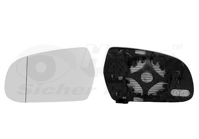 VAN WEZEL Spejlglas, udvendig spejl 0338837 venstre for AUDI