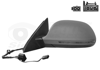 VAN WEZEL Sidespejl 0370805 venstre for AUDI