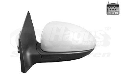 VAN WEZEL Sidespejl 0820807 venstre for CHEVROLET