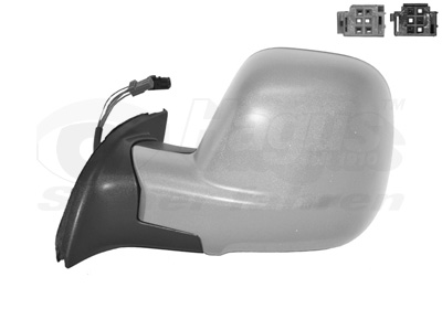 VAN WEZEL Sidespejl 0906827 venstre for CITROËN/PEUGEOT PEUGEOT