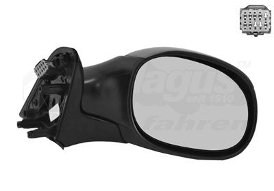 VAN WEZEL Sidespejl 0958828 højre for CITROËN/PEUGEOT