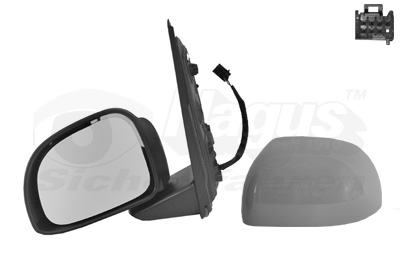 VAN WEZEL Sidespejl 1607807 venstre for FIAT