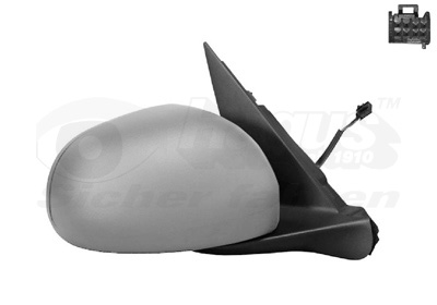 VAN WEZEL Sidespejl 1609808 højre for FIAT