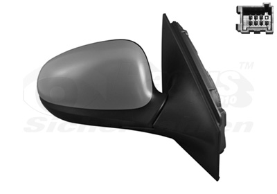 VAN WEZEL Sidespejl 1779808 højre for FIAT / LANCIA