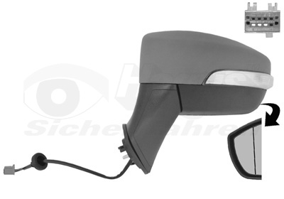 VAN WEZEL Sidespejl 1803805 venstre for FORD