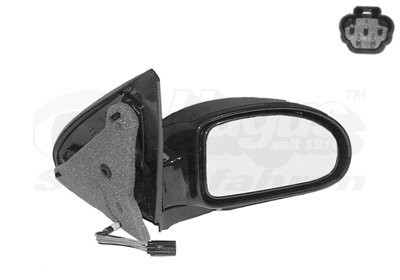 VAN WEZEL Sidespejl 1858808 højre for FORD
