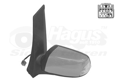 VAN WEZEL Sidespejl 1862827 venstre for FORD